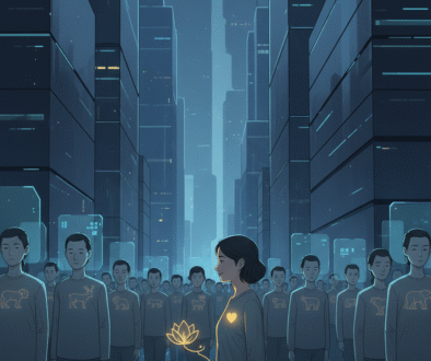 Jataka Echoes in a Future City