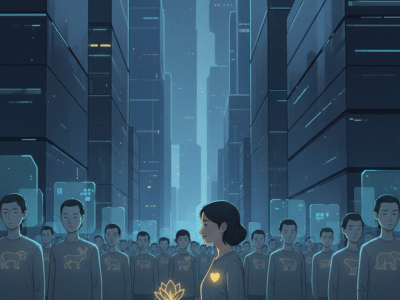 Jataka Echoes in a Future City